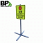 Square Telescoping Post - Steel Sign Post