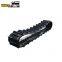 Customized Link Kubota Excavator Tracks / Rubber Crawler Tracks DC105 575*93*58