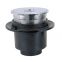 Floor Drain FD-3214 Korea Cast Iron Floor Drain with No-Hub and Thread Outlet for Roof Drainage