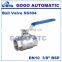 2pc ball valve SS304 SS316 small water switch stainless steel ball valve