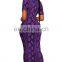 Latest Customized Design 2020 Long Sleeve Maxi Hot Selling Sexy Woman Clothing Designer Bodycon Print Party Long Dress