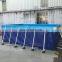 Outdoor Giant Steel Frame Supported PVC Water Swimming Pool For Water Slide Park Games