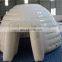White Christmas snow inflatable igloo tent for a fort and dog