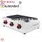Ad CE Commercial Japanese Takoyaki machine grill factory three plates gas fish grill for sale