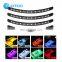 Automotive Accessories Waterproof Interior Decorative 5050 RGB Led Strip Lights Remote Control