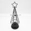 New Designed Metal Christmas Tree Top Star Led Copper Wire String Light Night Light For Home Decoration