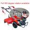 177F/P big power rotary mini cultivator weeder and tiller 7HP 9HP