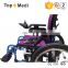 Medical equipment folding power used electric wheelchair for disabled