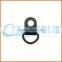 China supplier blue color triangle shade sail with d rings