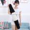 Pure wool cashmere belt protection against cold and thick fur integrated waist protection