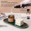 Electric Candle Camping Grill Rechargeable USB Plasma Arc Lighters with LED Battery Display Safety Switch for Cooking BBQs