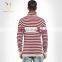 Turtleneck Striped Cashmere Pullover Sweater for Men