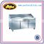 1500mm 1800mm Stainless Steel Commercial Under counter Freezer with export standard