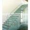 2021 New Interior Staircase With Handrail Designs Stainless Steel Floating&Straight Stairs