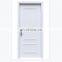 Simple white paint interior MDF bedroom door