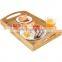 2019 custom new design bamboo serving tray for food