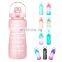 Unique Outdoor Sports Personalized Drinking Pink Cheap Reusable Luxury Customized Gallon Plastic Water Bottles