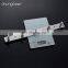 Stainless steel wall mount bathroom accessories double sided adhesive robe coat clothing towel wall hooks