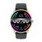 Round Watch Smart Wristband Lady Women Ip68 Waterproof Touch Display Smart Bracelet Reloj Inteligente Smartwatch