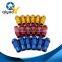 Titanium racing lug nuts for aftermarket wheel