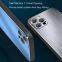 Solid Color Simple Luxury Metal Brushed 360 Degree Full Phone Case For iPhone 11 12 13 14 Pro Max