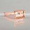 Pirate Label Non-slip Rose Gold Metal Handle Double Edge Safety Razor