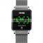 Casual sport PU band digital watch brand Skmei 1744 top quality stainless steel touch screen LED wristwatch