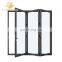R&D manufacturer NFRC residential hurricane impact proof aluminium bifold door storm resistant protection patio bi folding door