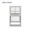 Australia USA Europe Aluminum Vertical Custom  Sliding Windows Sash Double Aluminum Glazed Window