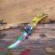Stainless steel Folding  Hunting Camping Knife