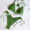 Hot Sale Sexy Crochet Bikini High Cut Thong Brazilian High Cut Leg Bathing Suit Vietnam Supplier Cheap Wholesale
