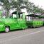 Amusement theme park electric trackless diesel road train for sale