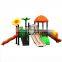 Outdoor children play games community play aresas item kiddy slides for sale