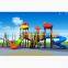 Top sale children outdoor playground big slides equipment  games for sale