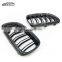 E92 E93 M3 Carbon Fiber Double Line Front Bumper Kidney Grille For BMW M3 E92 E93