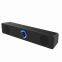Wholesale Professional LED Audio System Sound Bar for Notebook Computer PC Blaster Subwoofer USB Knob Wired Speaker