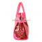 Transparent pvc beach bag women handbag