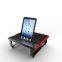 Full aluminum Desktop computer table monitor charging tabled stand with USB 3.0 HUB QC charger