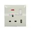 Socket with USB/receptacle with USB uk BS1363 guangzhou factory