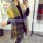 New Style Soft Warm Striped Fashion Winter Ladies Cashmere Pashmina