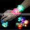 Cute!!! Soft Jelly Light Up LED Bracelets Bangle Wristband Party Favors For Children Kids Children'Day Christmas Wedding