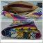 China hot selling women african wax prints fabric clutch bag