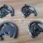 Sew-on Horse Head Logo Badges in Anti-Pewter Color -- Z1522