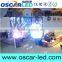 2016 Latest product Outdoor high brightness colorful Transparent wall glass led screen