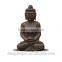 Antique stone outdoor standing buddha Statue