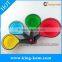 Colorful silicone rubber measuring spoon 8pcs silicone spoon set