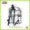 Leisure clear pvc school bag, transparent PVC backpack,outdoor clear PVC travel bag