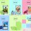 PC Silicon Stand Cover Shockproof Case For iPad Mini 1 2 3