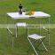 Camping Portable Aluminum Briefcase Foldable Picnic Table