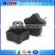 Five-arm knobs with threaded stud, steel zinc plated